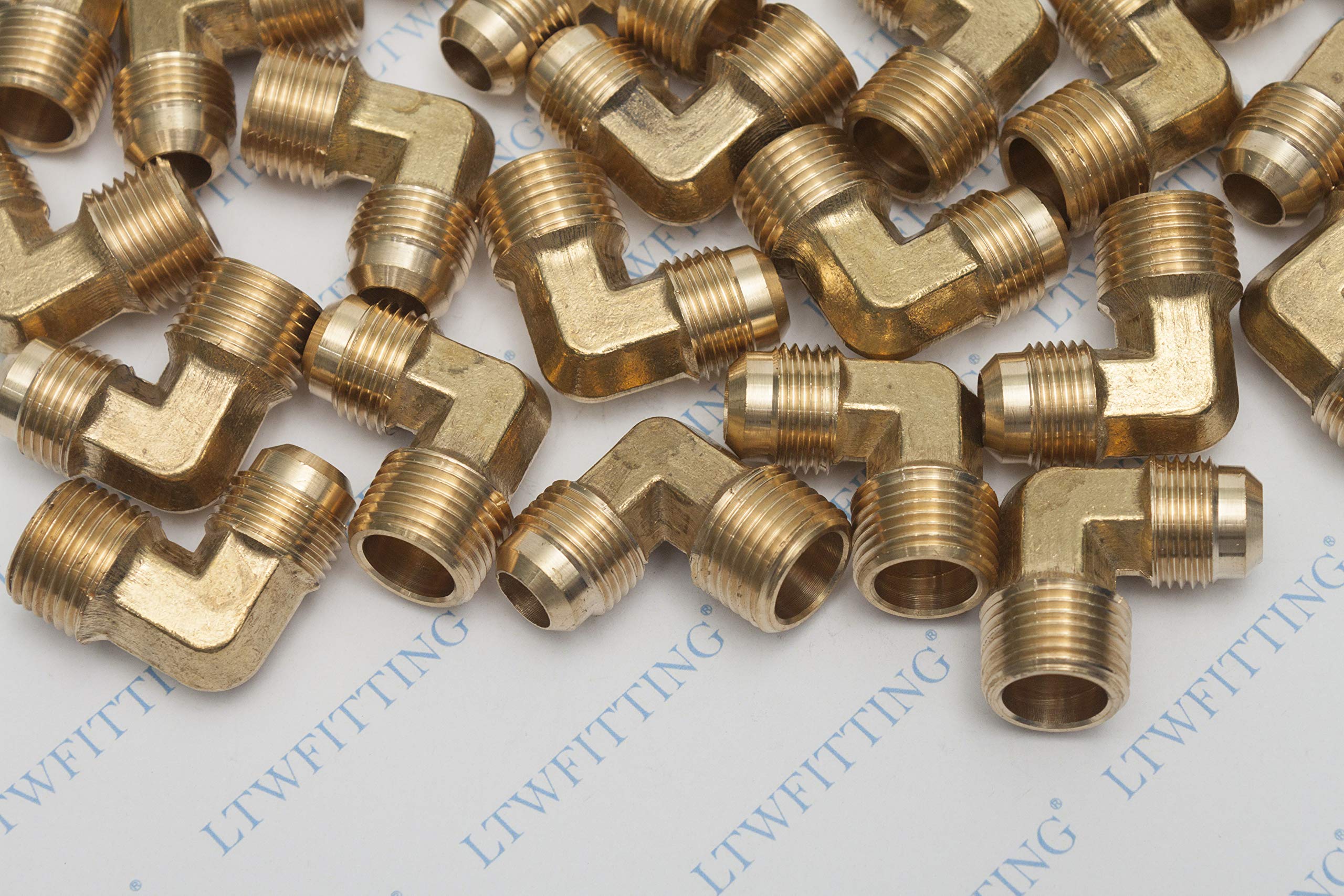 Raccordo A Gomito 90&deg; 1/2&rdquo; NPT Maschio A 1/2&rdquo; Attacco Per Tubo &ndash; Adattatore In Metallo T7Design