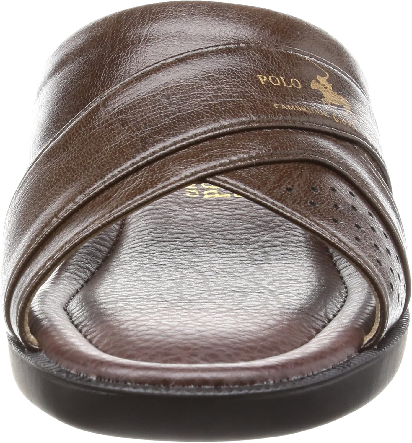 ぽぽ Amazon | [ポロクラブ] サンダル NS1822 メンズ チョコ JP M(25cm