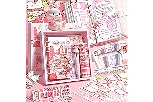 Kawaii DIY Journal Set for Teen Girls Scrapbook & Diary Supplies Set