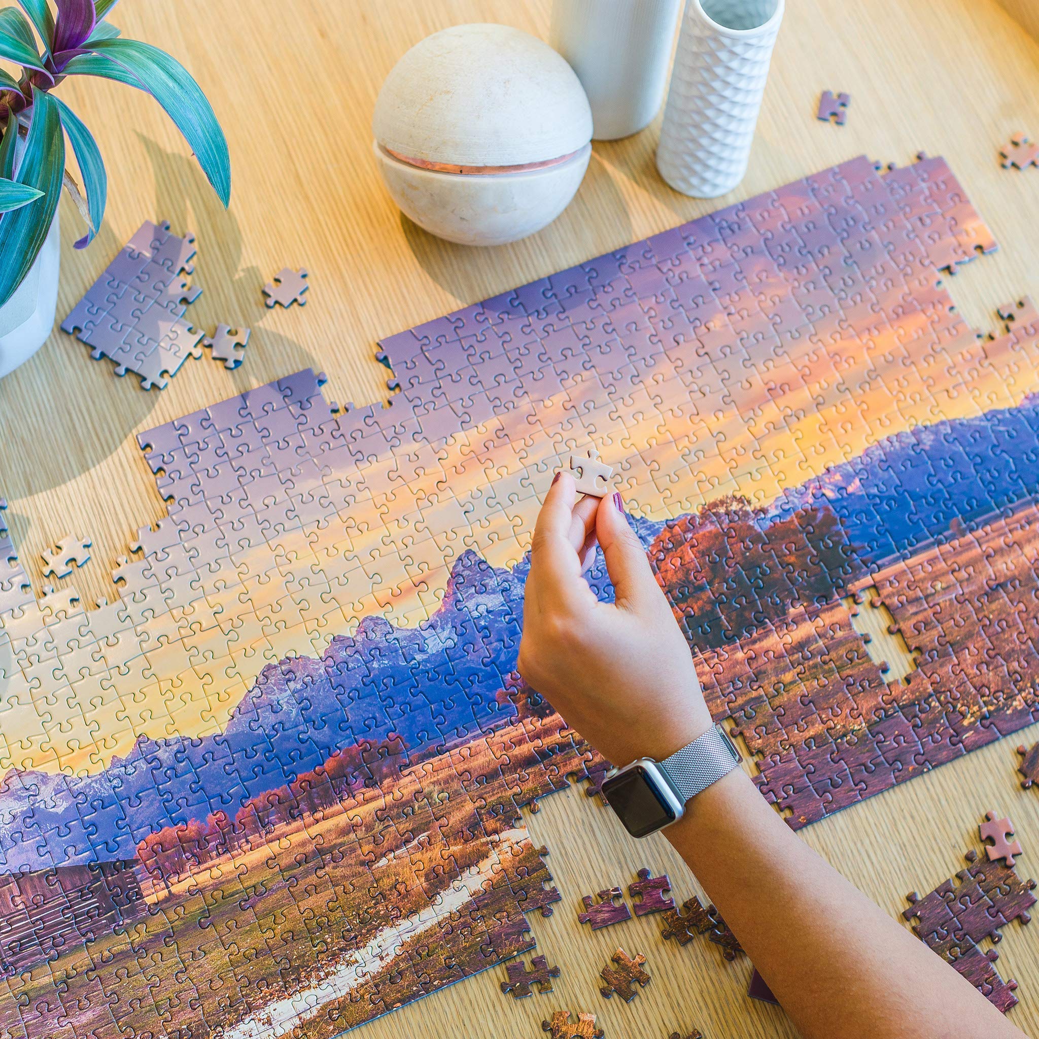 Amazon | JIX 1000ピース プレミアムジグソーパズル 大人用