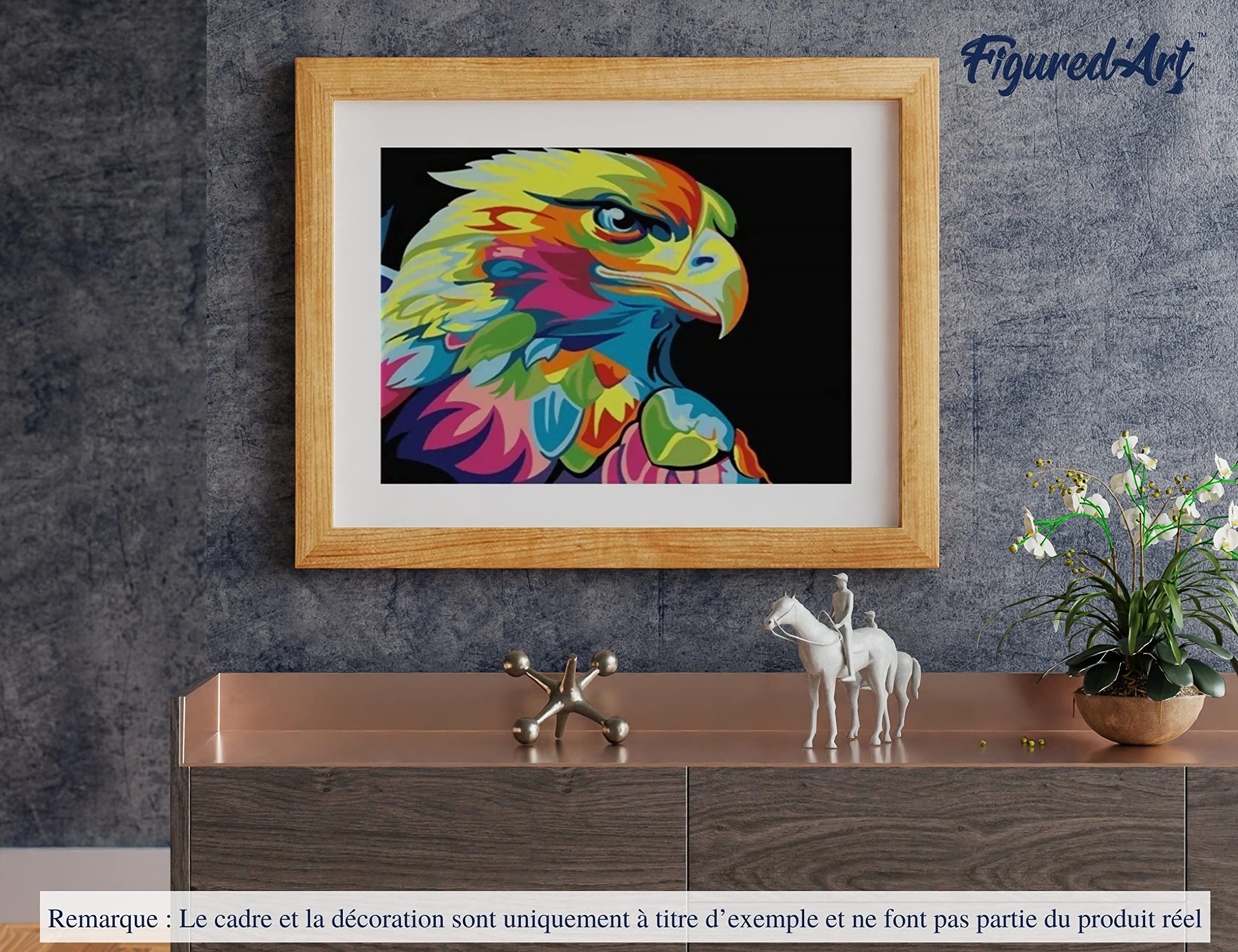 Figured'Art Pintar por Numeros Adultos Madre Y Hijo - Manualidades pintura acrilica Kit Cuadro DIY completo - 40x50cm sin bastidor Figured'Art Pintar por Numeros Adultos Madre Y Hijo - Manualidades pintura acrilica Kit Cuadro DIY completo - 40x50cm sin bastidor