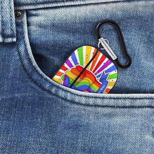 Miniatura 8 de Gay, transexual, besties, arco iris, orgullo, colorido, amor, sé quien eres, LGBTQ, compatible con AirPods 3, AirPods Pro 2nd Funda protectora