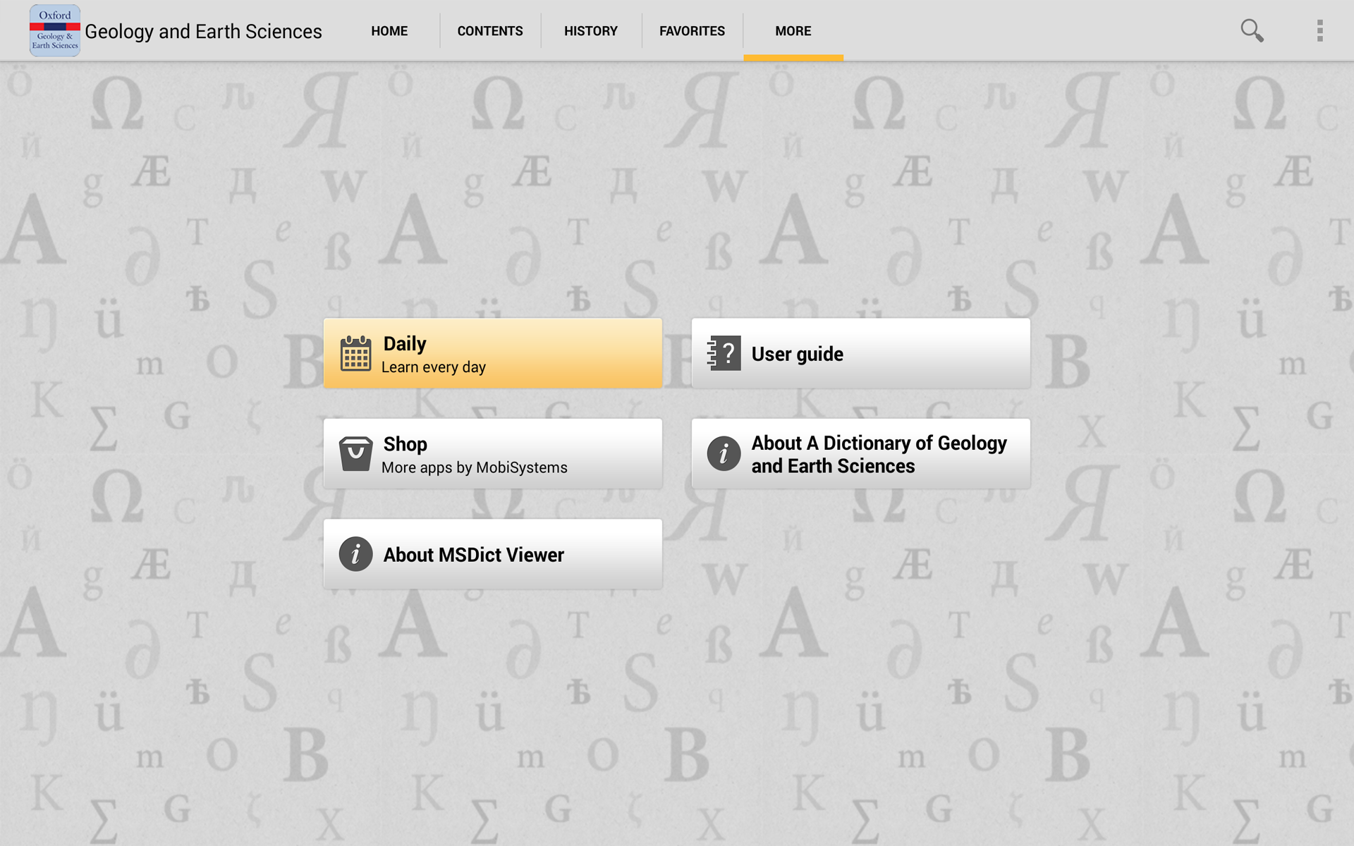 Oxford Dictionary of Geology and Earth for