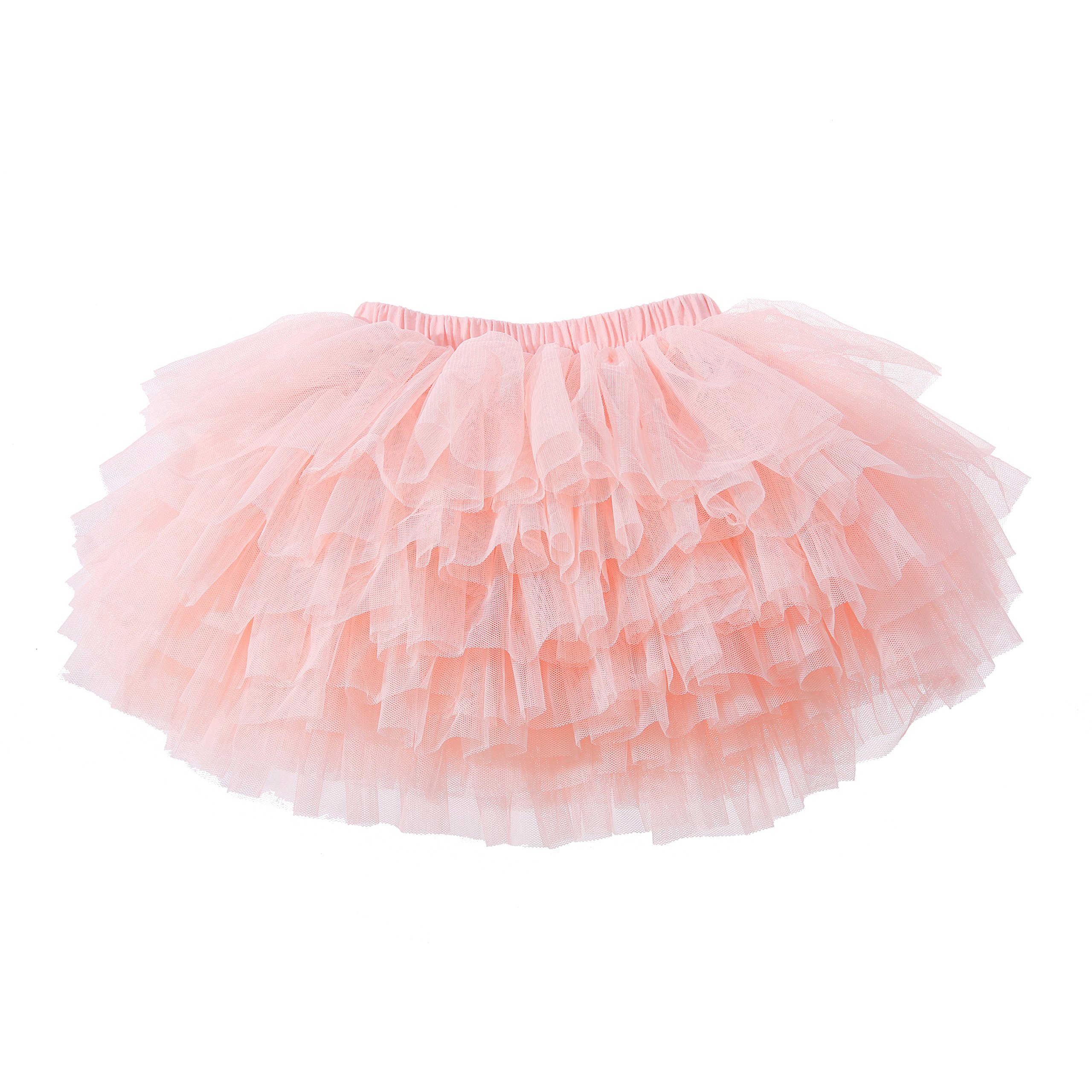 Falda tutú para bebé niña niño 6 capas Tulle faldas 1-8T - - 6-8 años