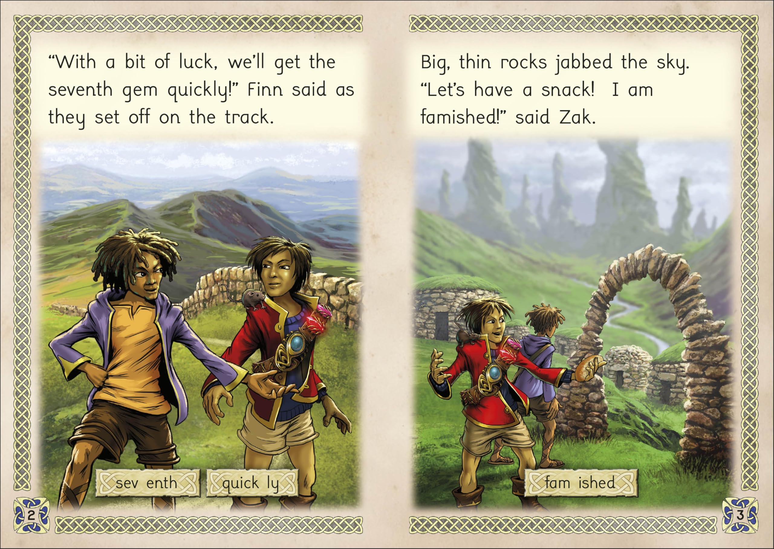 Phonic Books Magic Belt: Adjacent consonants and consonant digraphs, suffixes -ed and -ing