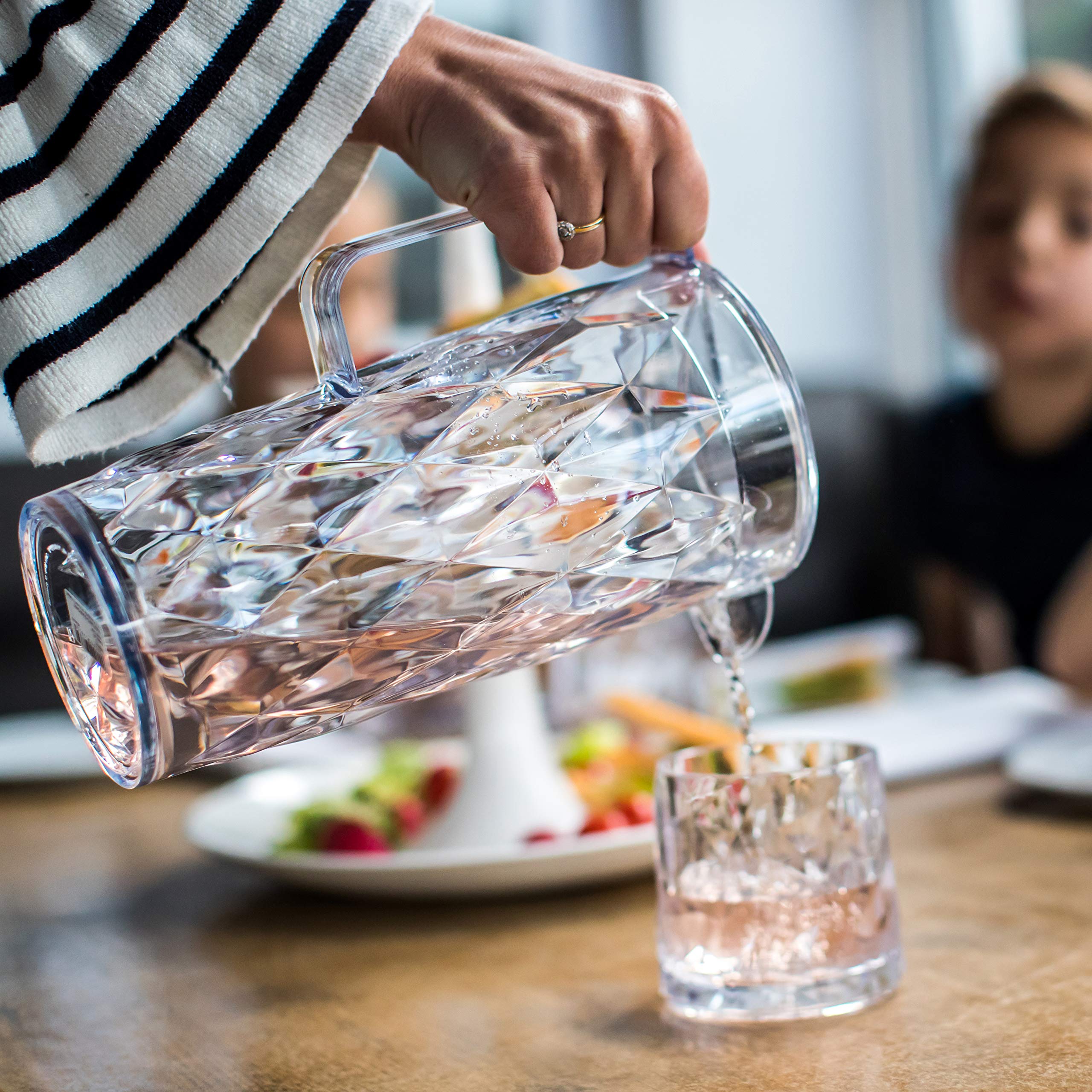 Koziol Crystal Transparent Klar Jarra, Centimeters