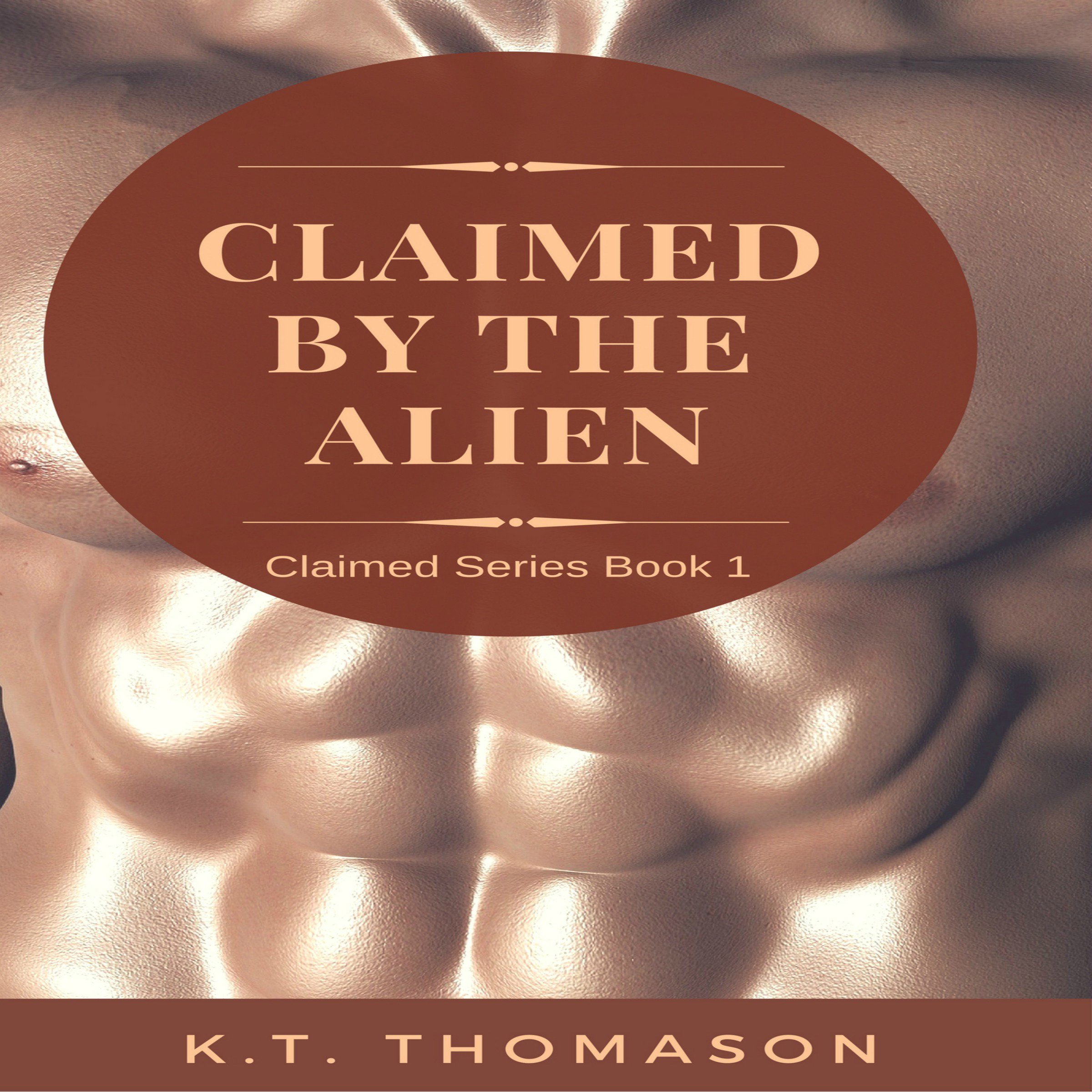 Cover art for Claimed by the Alien: A MPreg Gay Science Fiction Romance