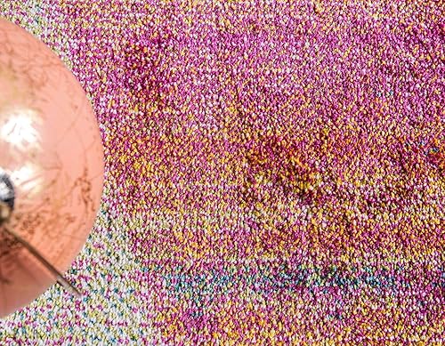 Vista 6 de Unique Loom colección Lyon - Alfombra abstracta y moderna