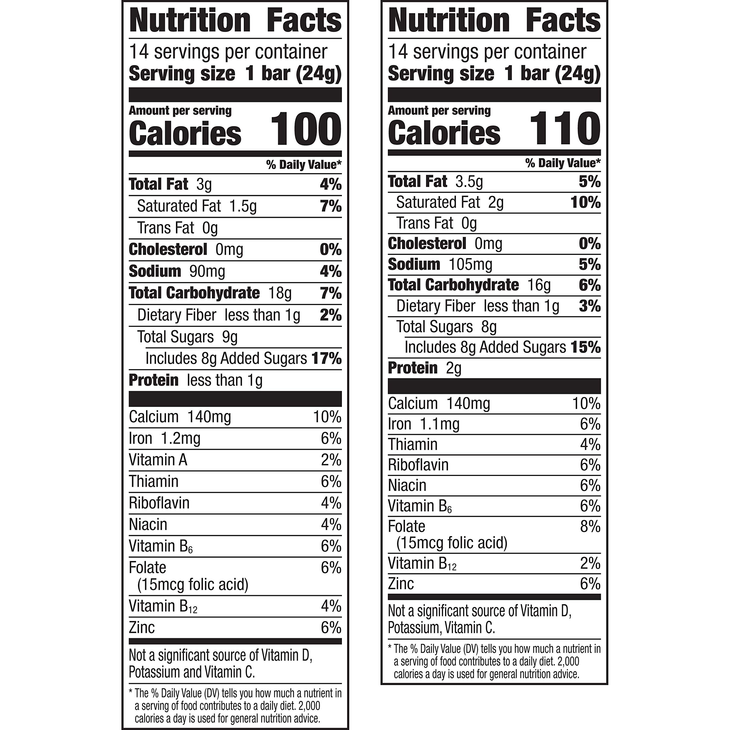 Reese's Puffs and Cinnamon Toast Crunch, Breakfast Bar Variety Pack, 28 Bars Buy Online in