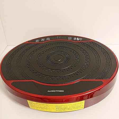 Amazon Alinco アルインコ 2d振動マシン バランスウェーブミニ Fav4117r 体幹 筋力トレーニング 振動速度16段階調節 エクササイズバンド 保護マット付き アルインコ Alinco 振動マシン