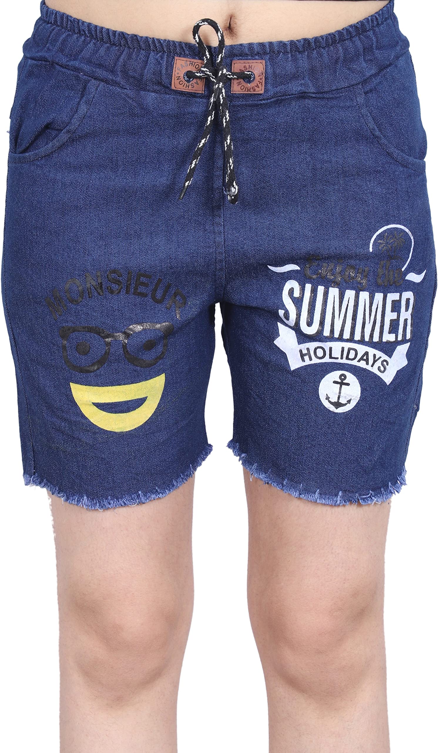 FABS COLLECTIONDenim Shorts for Girls (,)