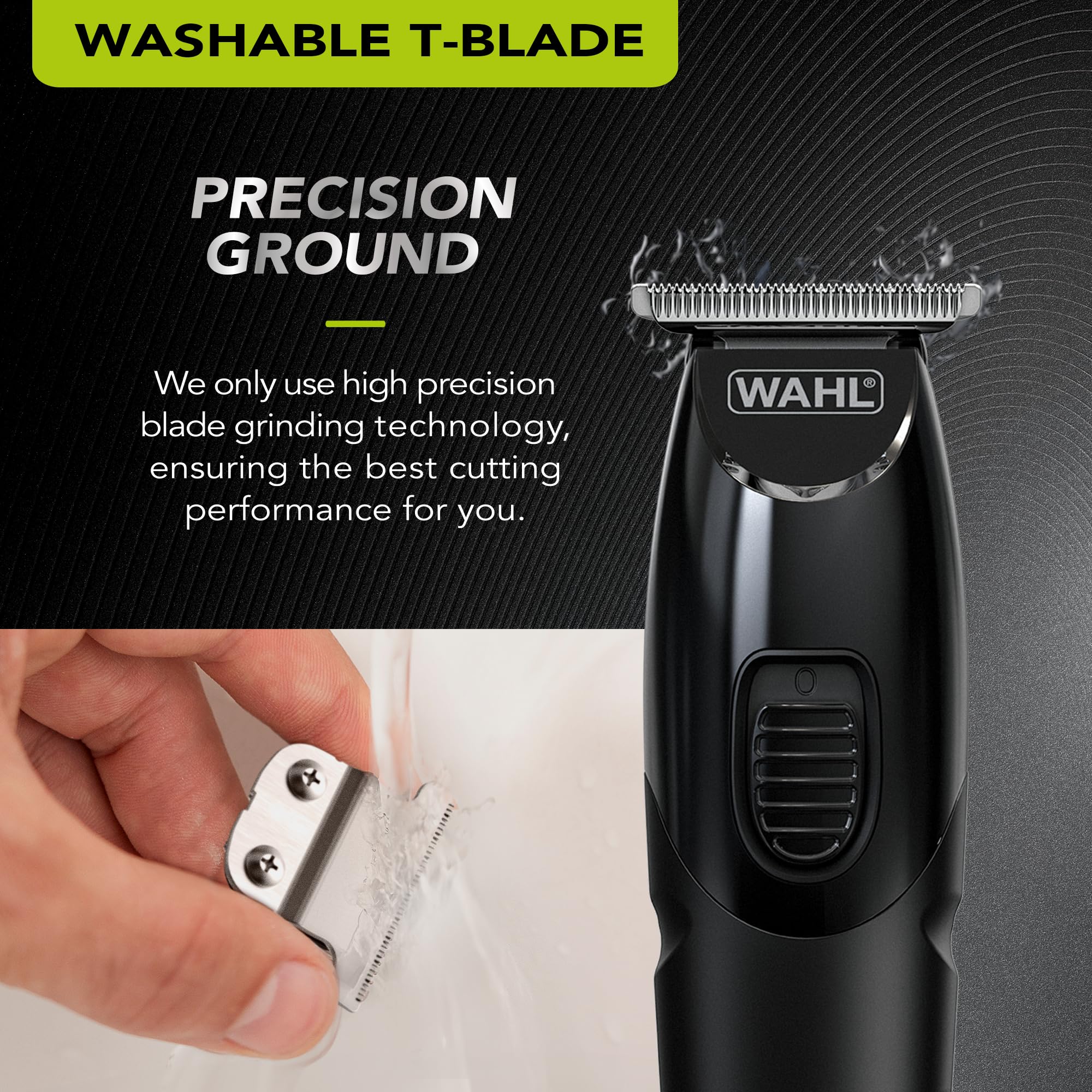 WAHL All in One Trimmer, Pielęgnacja Włosów, Brody, Uszu, Nosa i Ciała, Mocny Akumulator Litowy, 0,5-25 mm, 210 minut