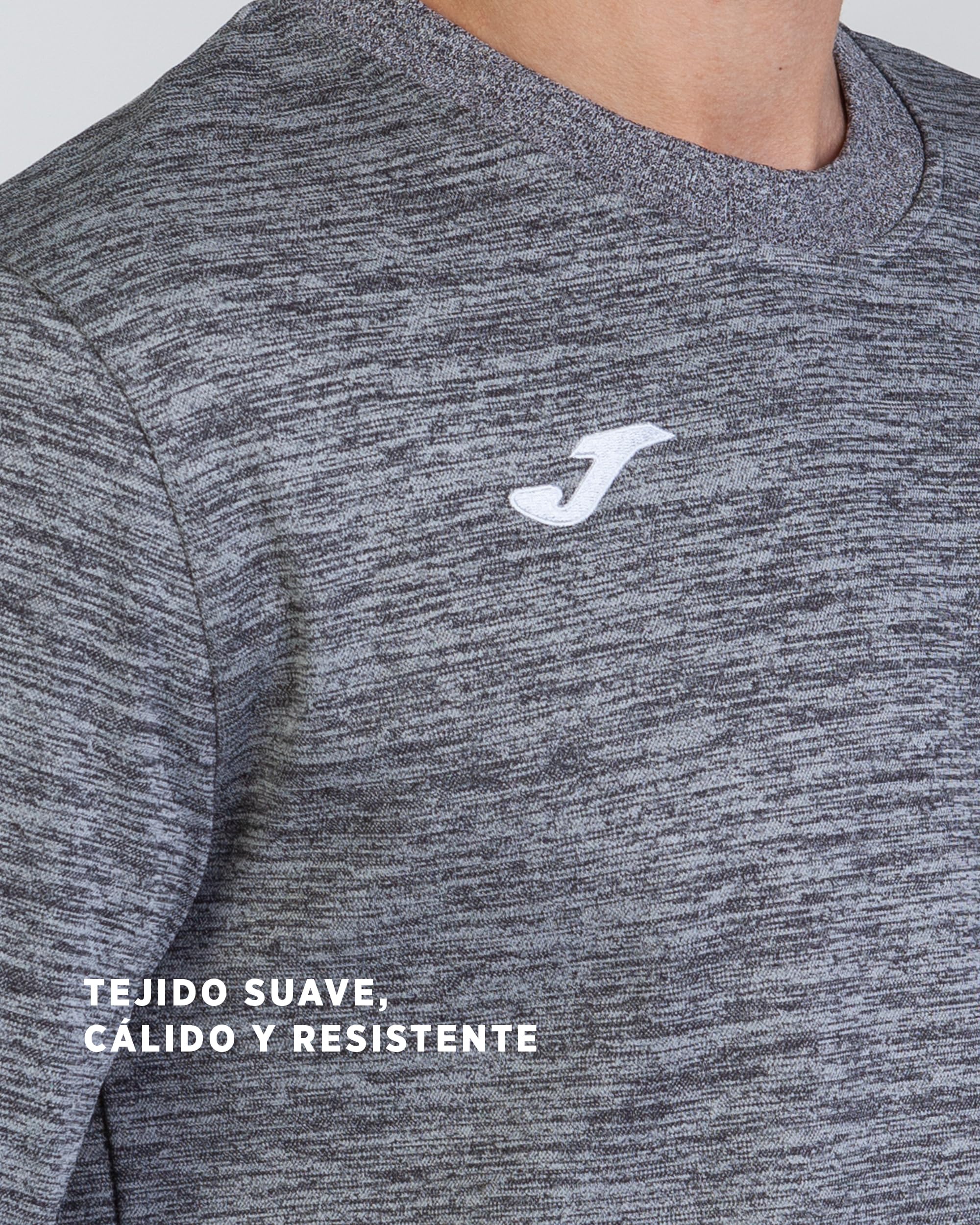 Visita la tienda de Joma Joma Sudadera de Hombre, 6XS - 3XL - Comodidad que Evita Entradas de Frío, Interior de Felpa Suave - Cairo II in use