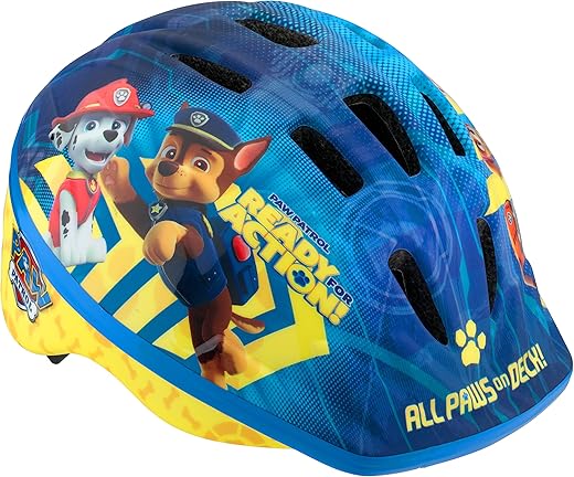 Paw Patrol Toddler and Kids Bike Helmet, Toddler, All Paws