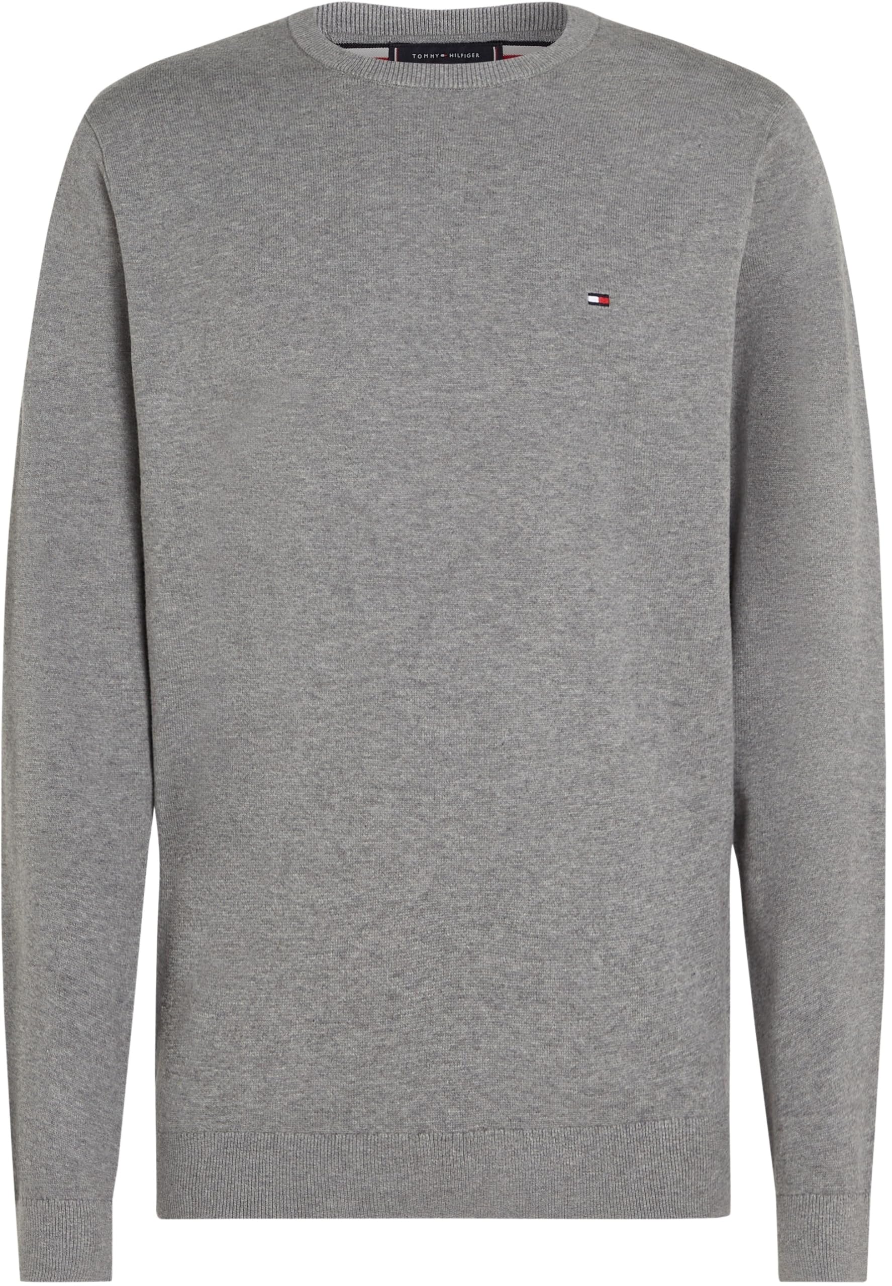 Tommy Hilfiger Sweter pullover Mężczyźni Essential Cotton Crew Neck Mw0mw14748