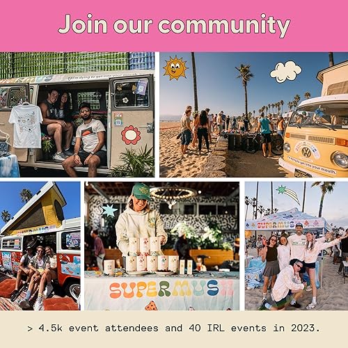 Miniatura 9 de SuperMush Spray diario | Suplemento en aerosol de hongos | Spray líquido puro para relajarse y calmar | 1.0 fl oz de aerosol orgánico de hongos