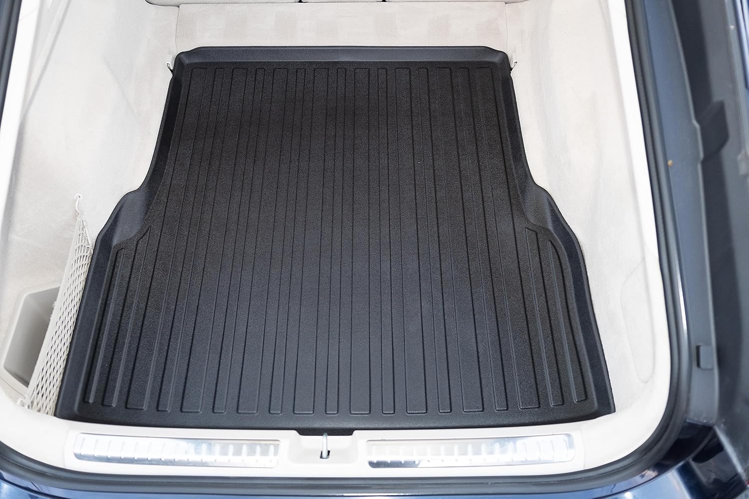 Premium Cargo Liner for Mercedes-Benz EQS 450 Sedan 2022-2024 - 100% Protection - Custom Fit Car Trunk Mat - All-Season Cargo Mat - 3D Shaped Laser Measured Trunk Liners for Mercedes-Benz EQS 580