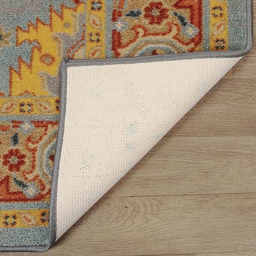 Miniatura 5 de SUPERIOR Alfombra antideslizante para interiores, decoración geométrica para el suelo del hogar, dormitorio, entrada, oficina, comedor, cocina,