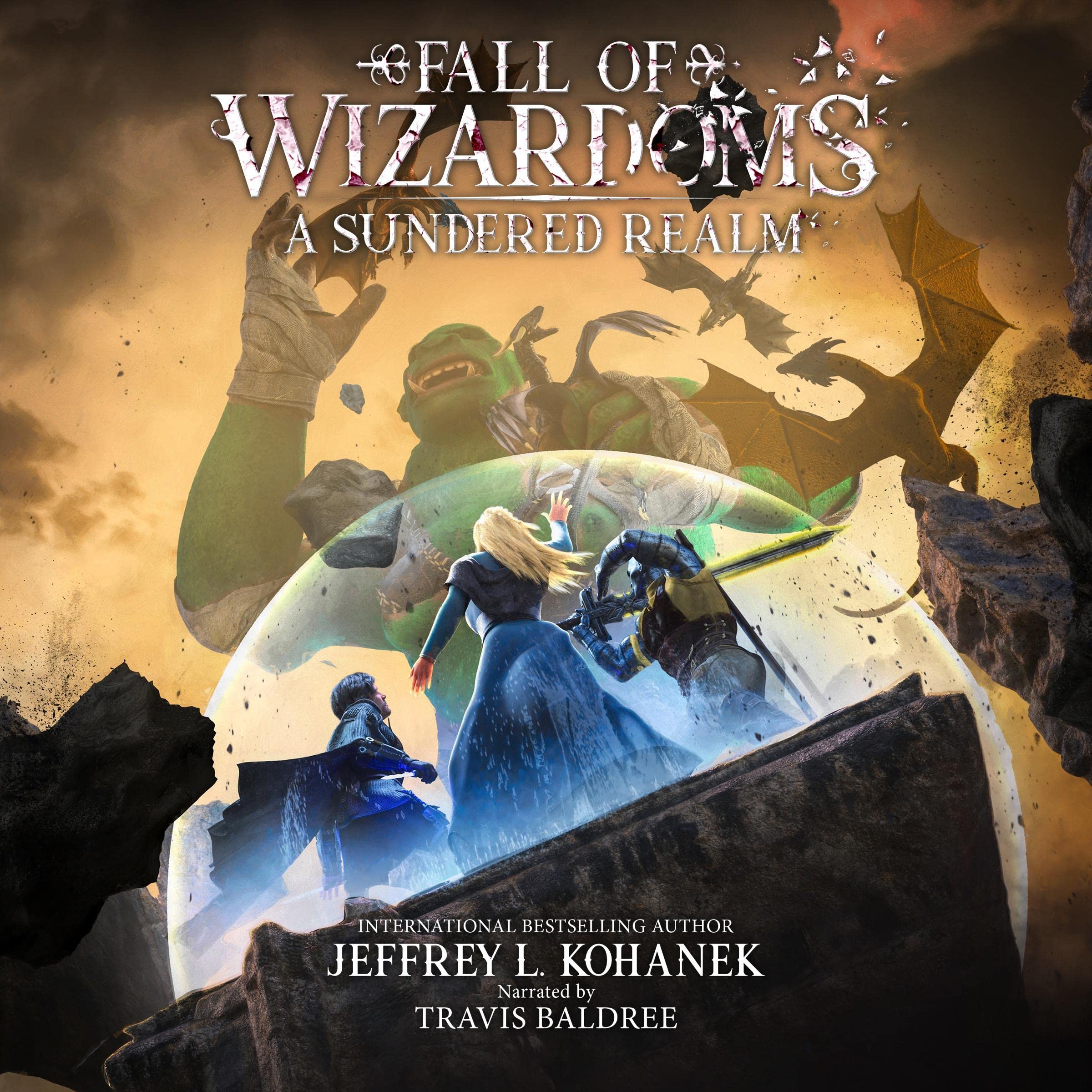 Cover art for Wizardoms: A Sundered Realm