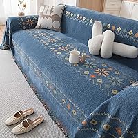 Vista 47 de VClife Funda de Sofá XL de Chenilla para Sofá de 3 Cojines, Fundas de Sofá Modernas a Rayas Beige Chocolate para Niños Lavables Protector de Sofá