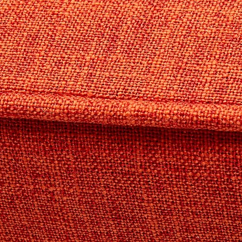 Miniatura 10 de GDFStudio Macedonia - Sillón reclinable de tela con respaldo copetudo, moderno Naranja (Muted Orange),Gris,https://www.amazon.com/dp/undefined