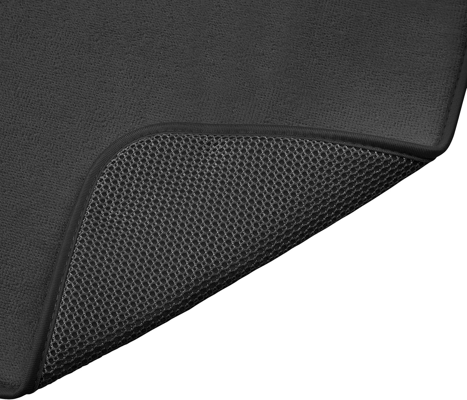 Amazon Basics Plastic Drying Rack with Mat 41x46cm / 16×18″ Black