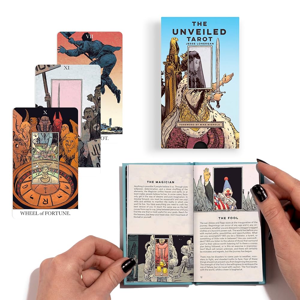 Amazon | The Unveiled Tarot: An 80-Card Deck and Guidebook