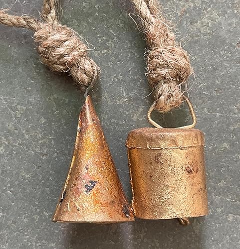 Miniatura 9 de Decoraciones de Navidad  Campanas para manualidades, decoración del hogar, adornos de campanas de Navidad, campanas de Navidad para decoración