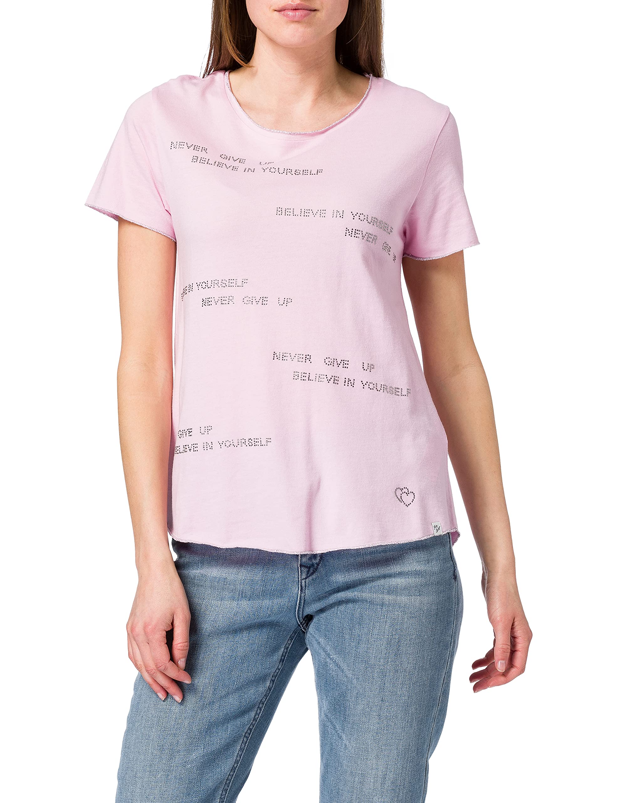 KEY LARGOWomen's Believe Round T-Shirt (pack of 1)