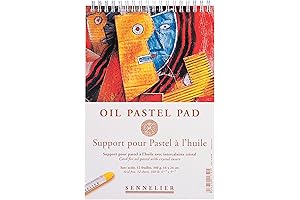 Sennelier Oil Color Pastel Paper, 6.25 X 9.5 Inches, 1 Count