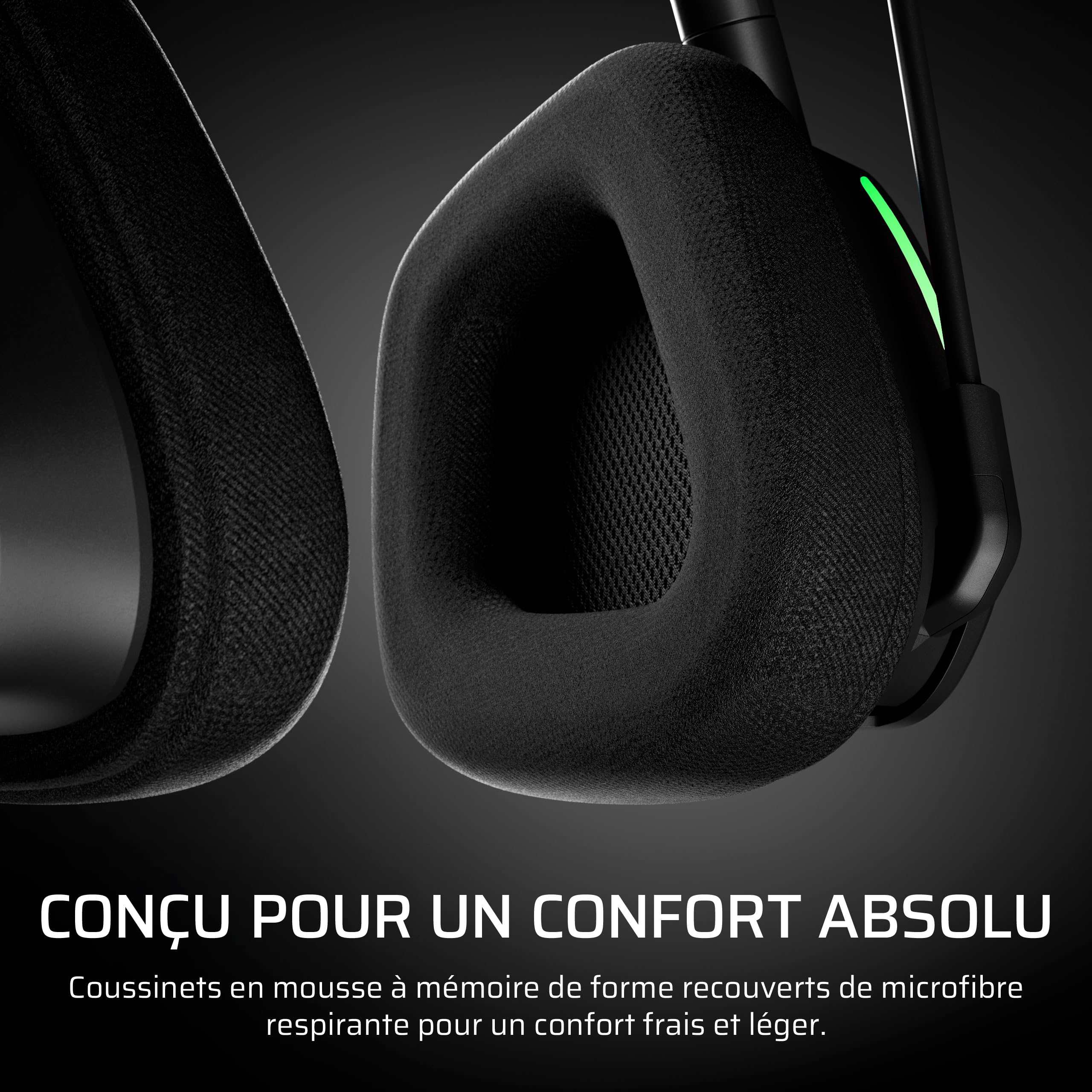 Corsair Void v2 Max sans Fil Xbox Casque Gaming – Carbon | 70 Heures Batterie, l'audio Spatial Dolby Atmos, 2.4GHz/Bluetooth, RGB, iCUE – Xbox, PlayStation, PC, Switch, Mac, Mobile