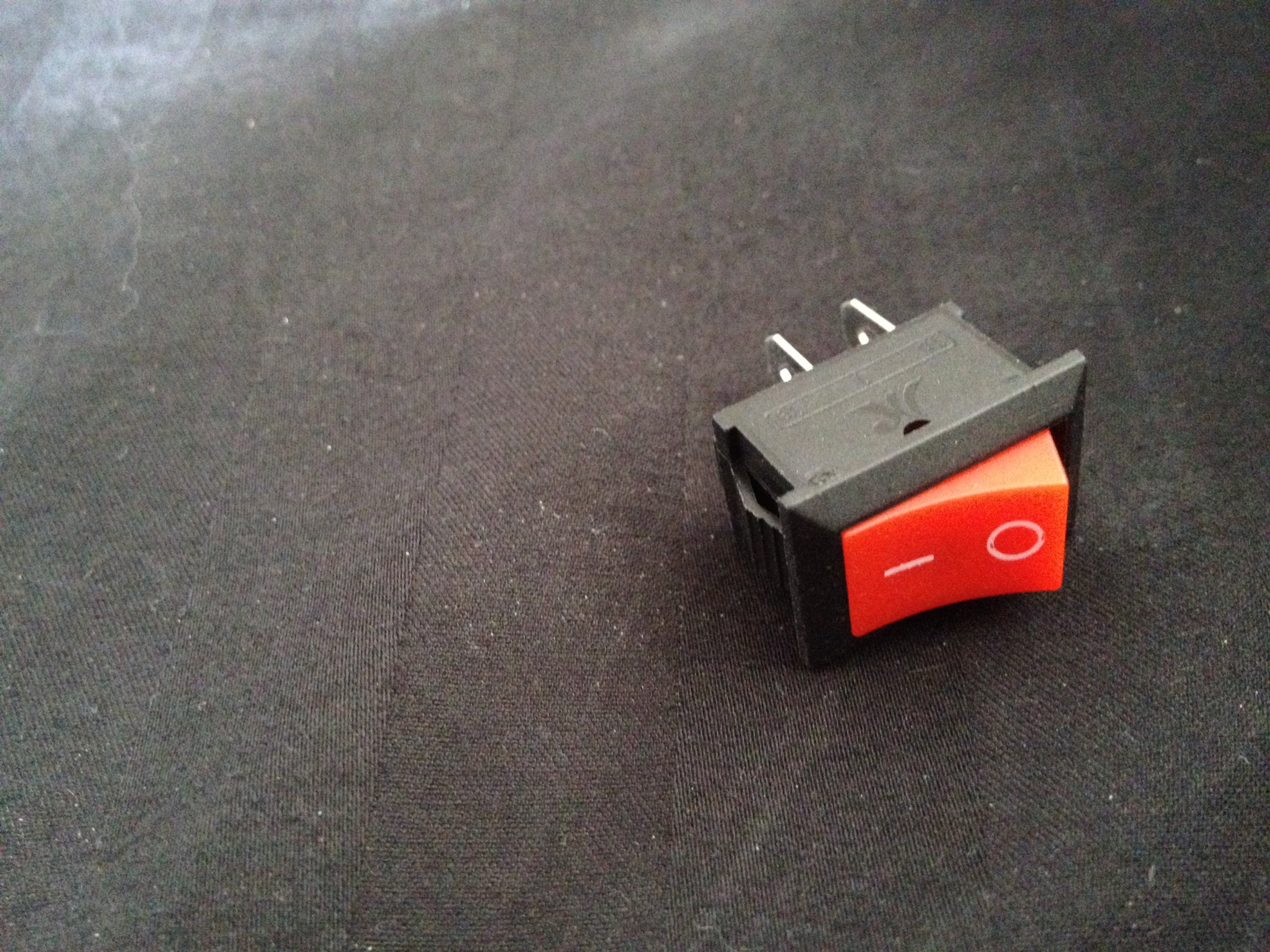 dc 2X Snap-in On/Off Rocker Switch 2 Pin 3a @ 250vac, 6a @ 125vac 12v B15