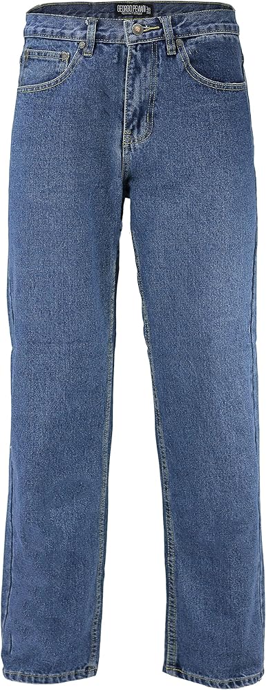 Georgio Peviani Mens Comfort Fit Jeans 
