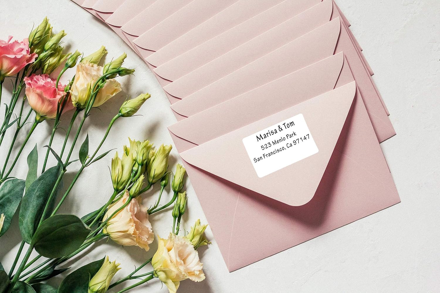 Royal Green Sticker Labels for All Purpose Assorted Size Rectangular White Stickers -178 Pack : Office Products