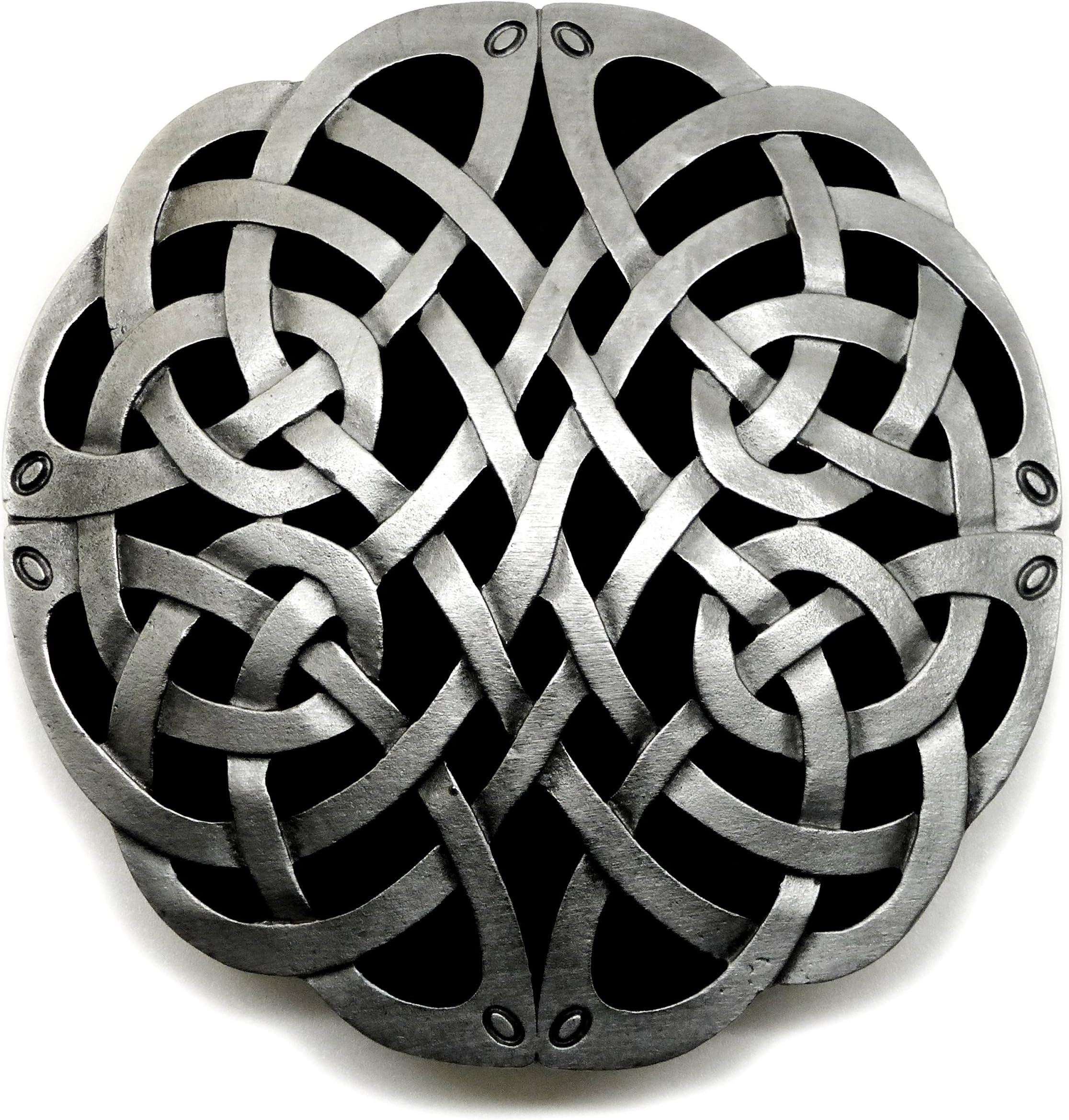 Celtic Knot Belt Buckle Circular Curved Authentic Dragon Designs