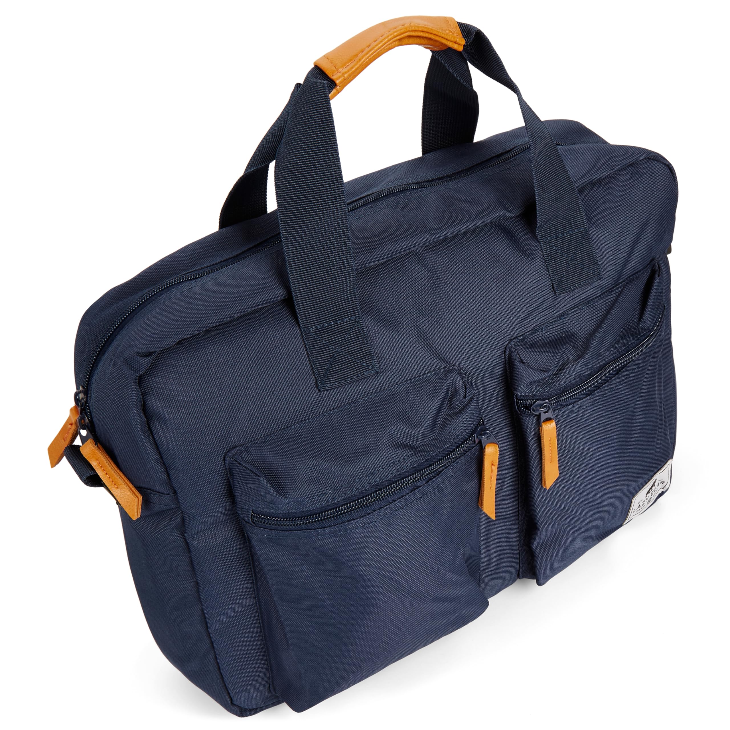 Lazy Bear by Trendhim - Bolsa para portátil para hombre, acolchada de poliéster, acabado de poliuretano y correa para el hombro, para dispositivos de 15,4", diseño danés