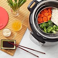 Vista 9 de Instant Pot Official Round Nonstick Cook/Bake Pan with Lid & Removable Divider, Multi-Purpose, Heavy-Duty, Dishwasher Safe, Oven Safe, 7", 32 oz