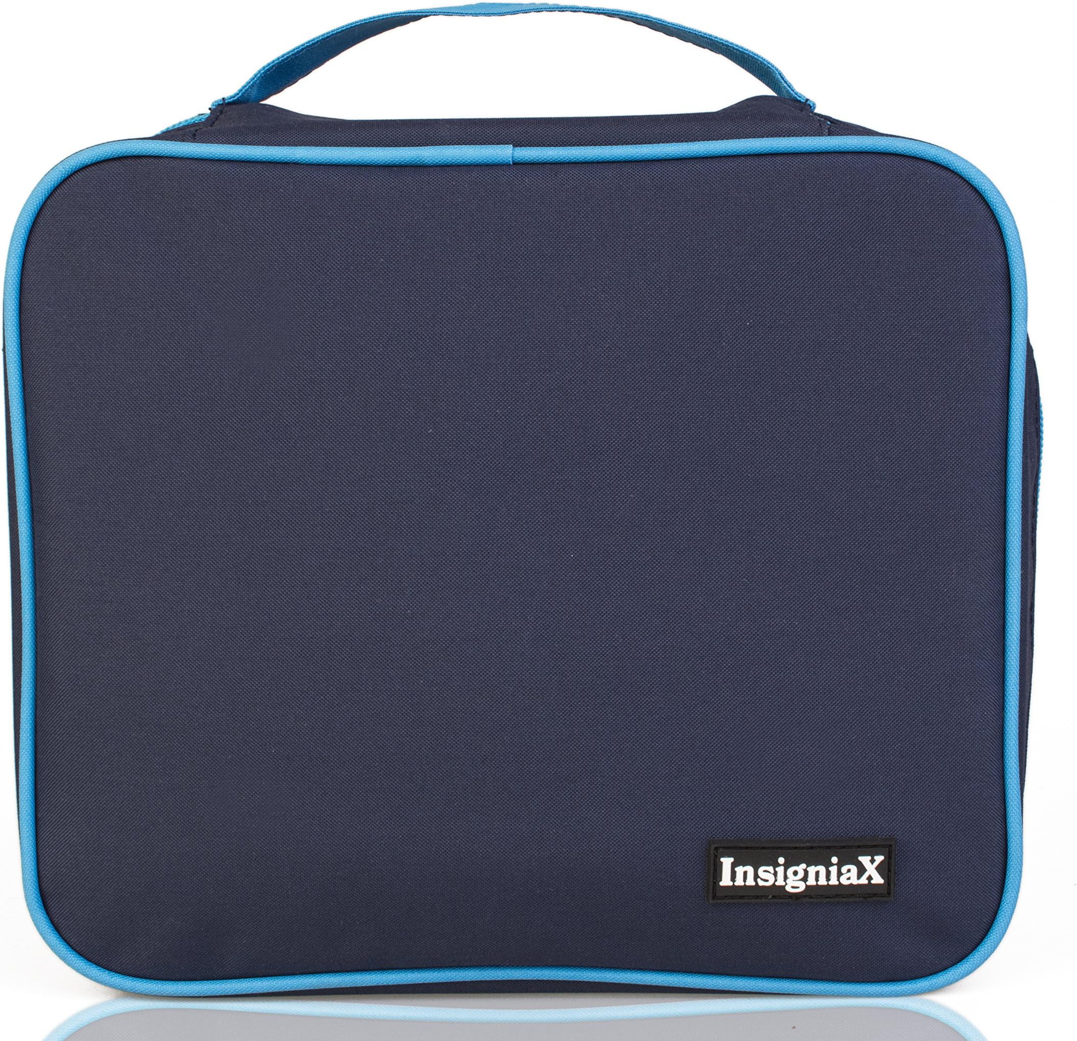 InsigniaX Unisex Toiletry Bag Designer Travel Cosmetic/Make-up Bag for Women Men Ladies Girls Boys Size H:24.9 x W:11.2 x L:21.1cm (Large, Navy Blue)