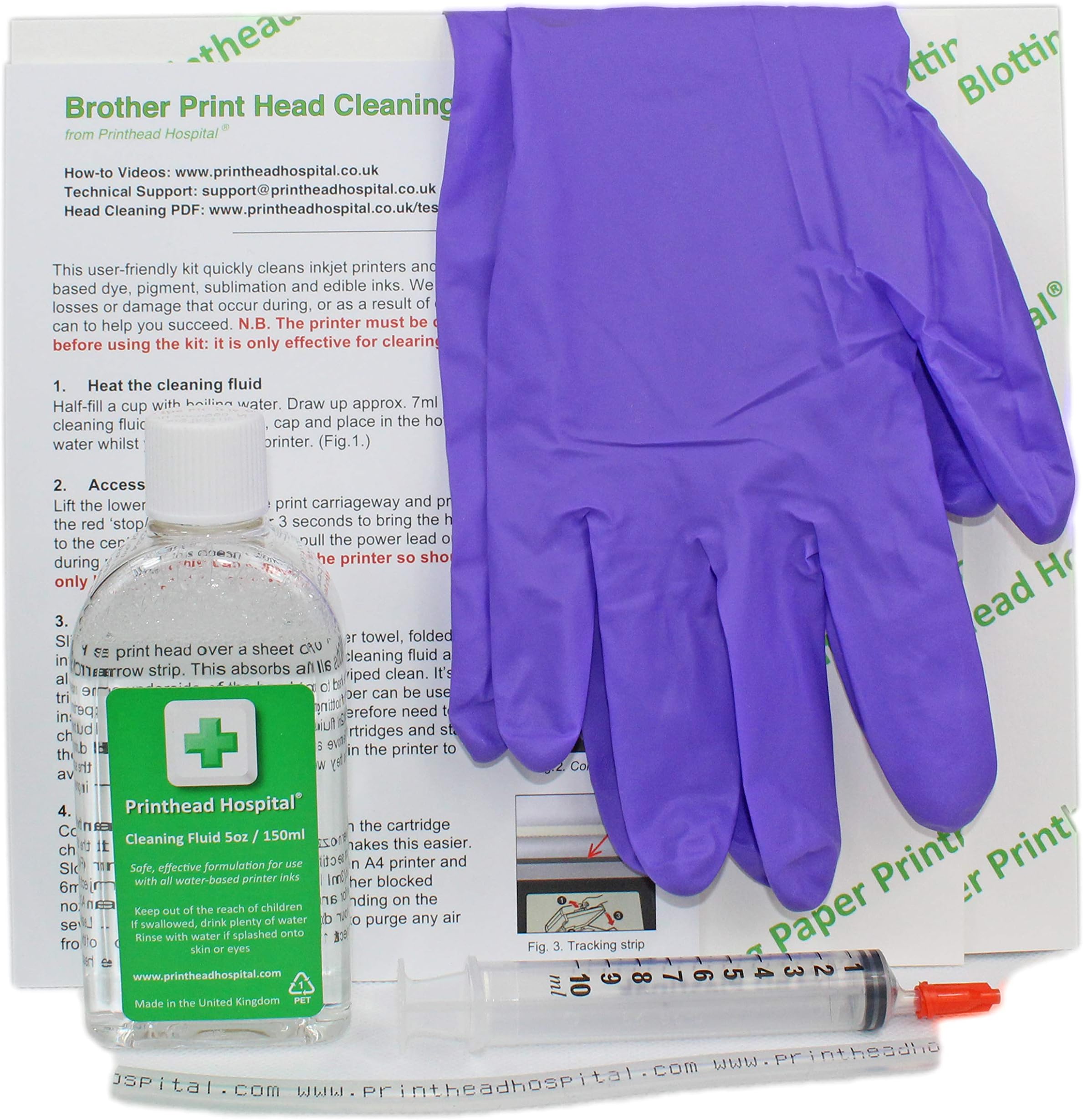 clean brother printer nozzles