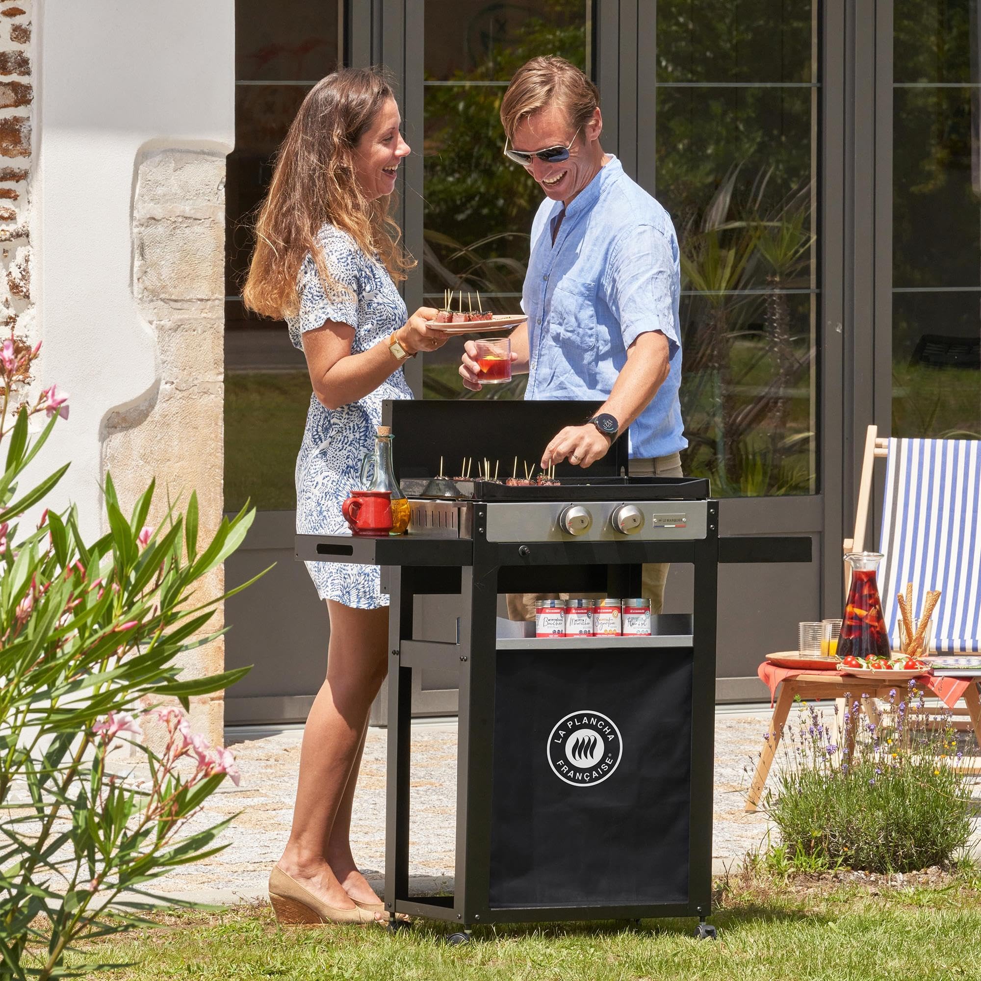 LE MARQUIER - LA PLANCHA FRANCESE GAS 250 DUO EDITION