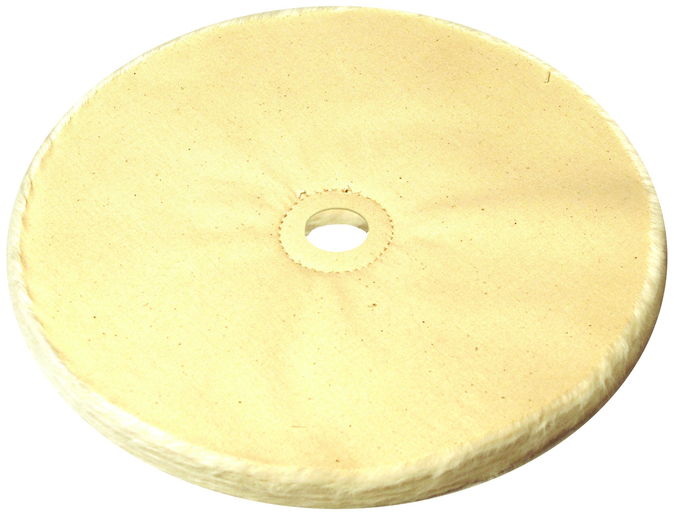 JacksonLea 47405SP Loose Conventional Buff, 30 Ply BR 60/60 Cotton Cloth, 6" Diameter, 1" Arbor Hole