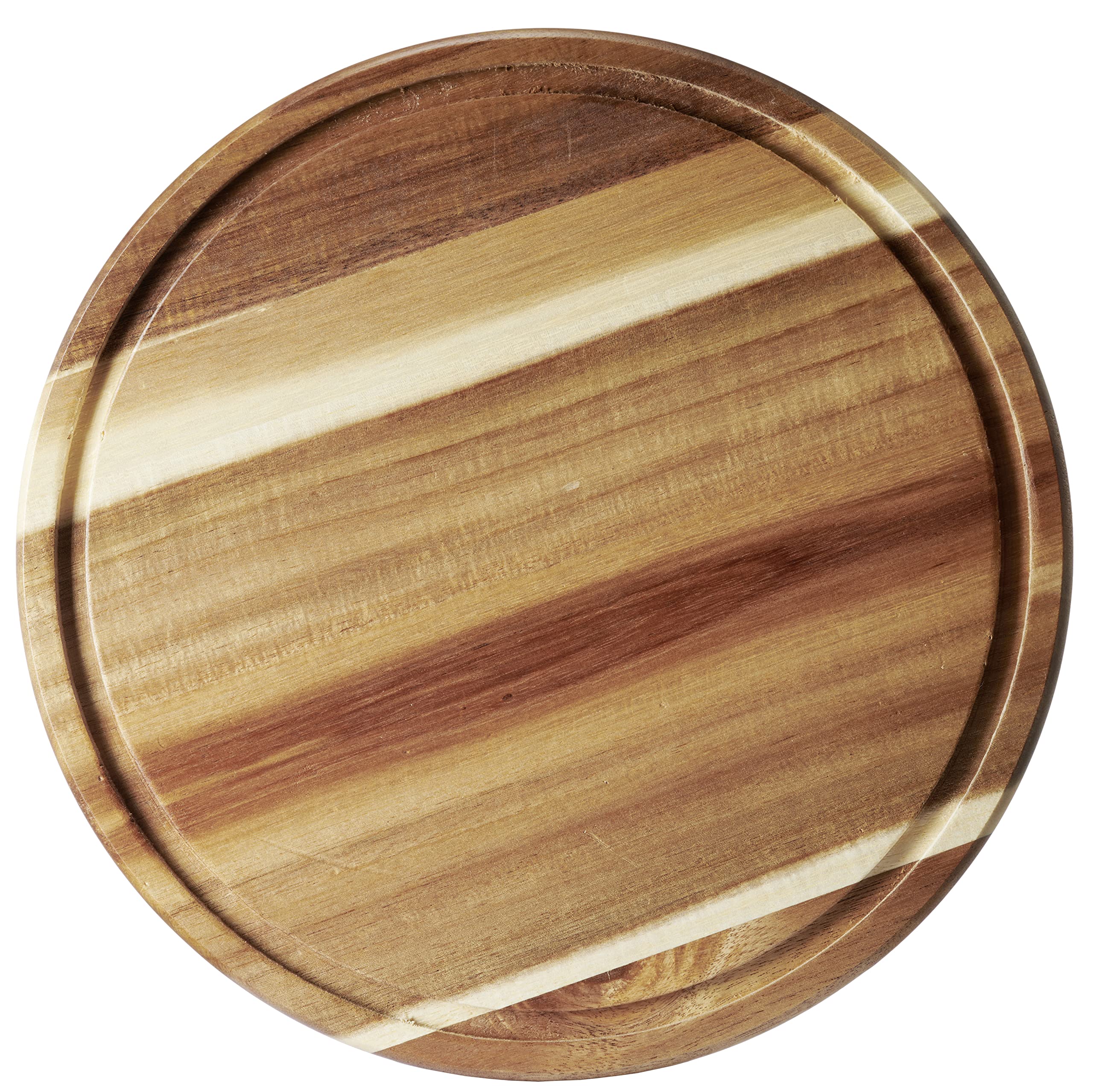 LEONARDO HOME Cucina Holz-Käseplatte und Glas-Glocke, Käse-Brett aus Holz inklusive Glas-Haube, 2er Set, Ø 280 mm, 018519