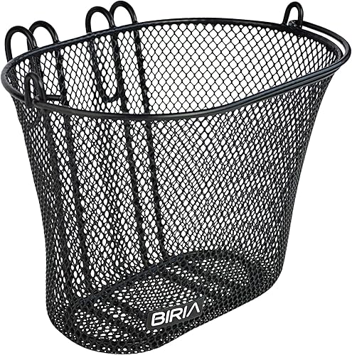 Miniatura 6 de BIRIA Cesta con ganchos rosa, frontal, extraíble, malla de alambre para niños pequeños, color rosa