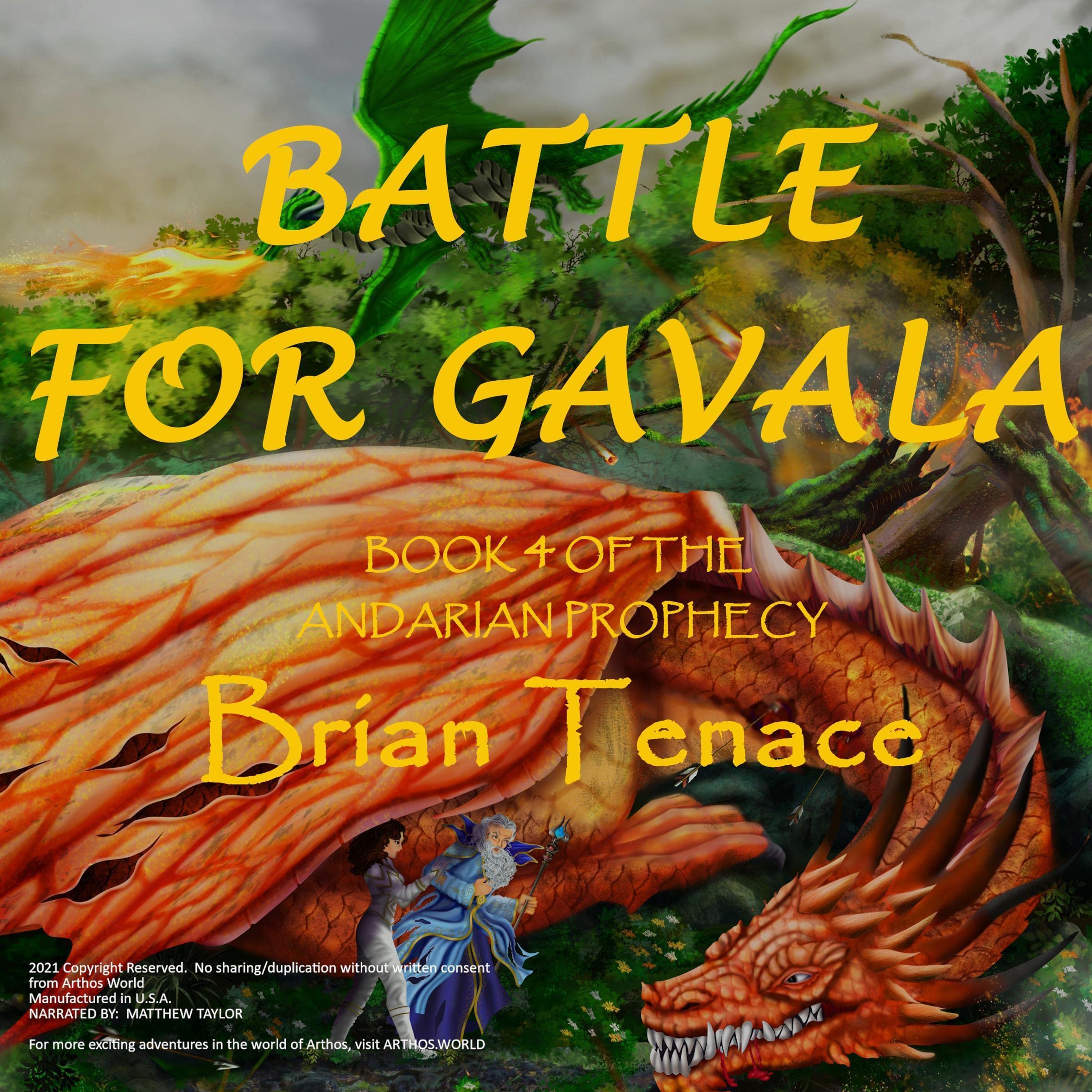 Cover art for Battle for Gavala