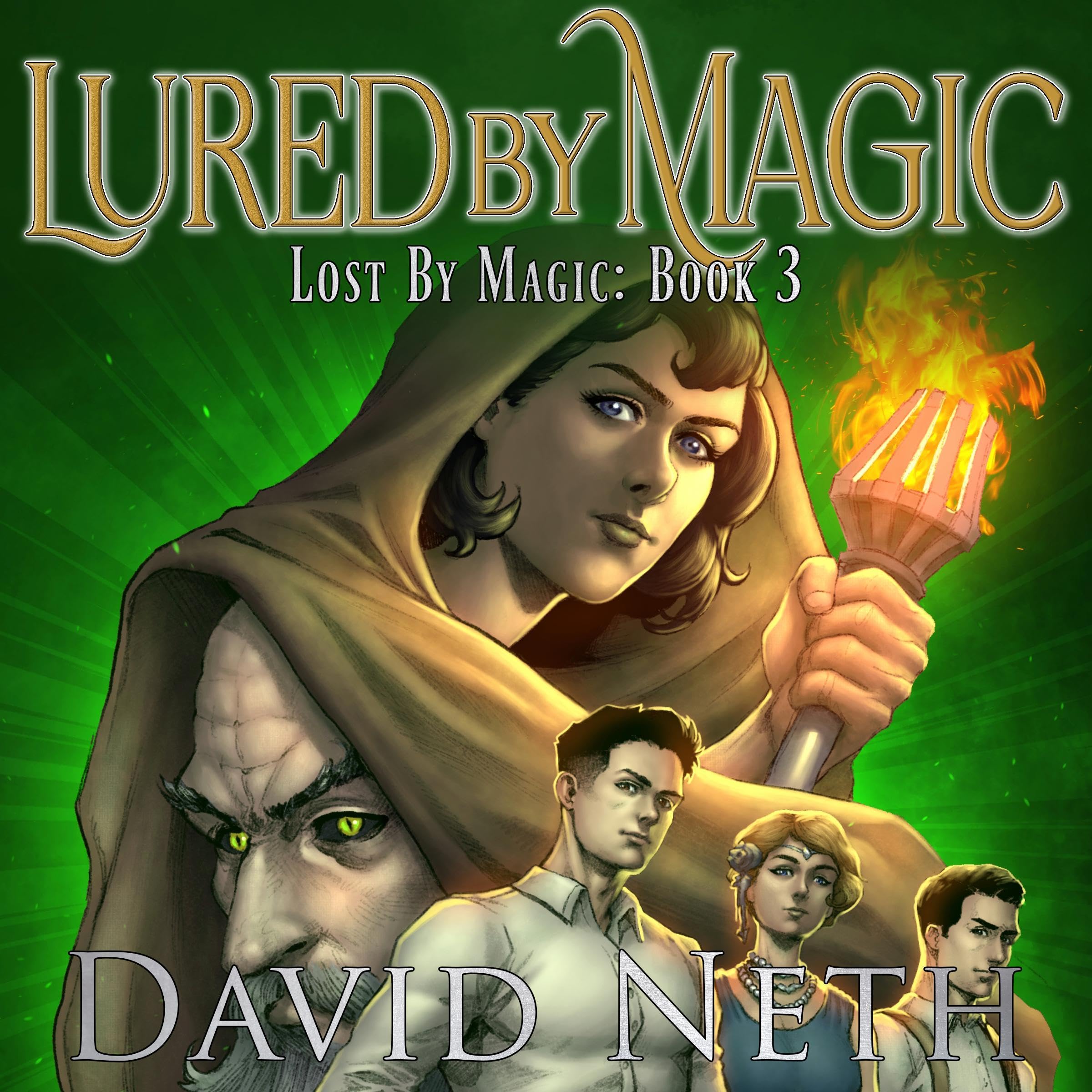 Cover art for Lured by Magic