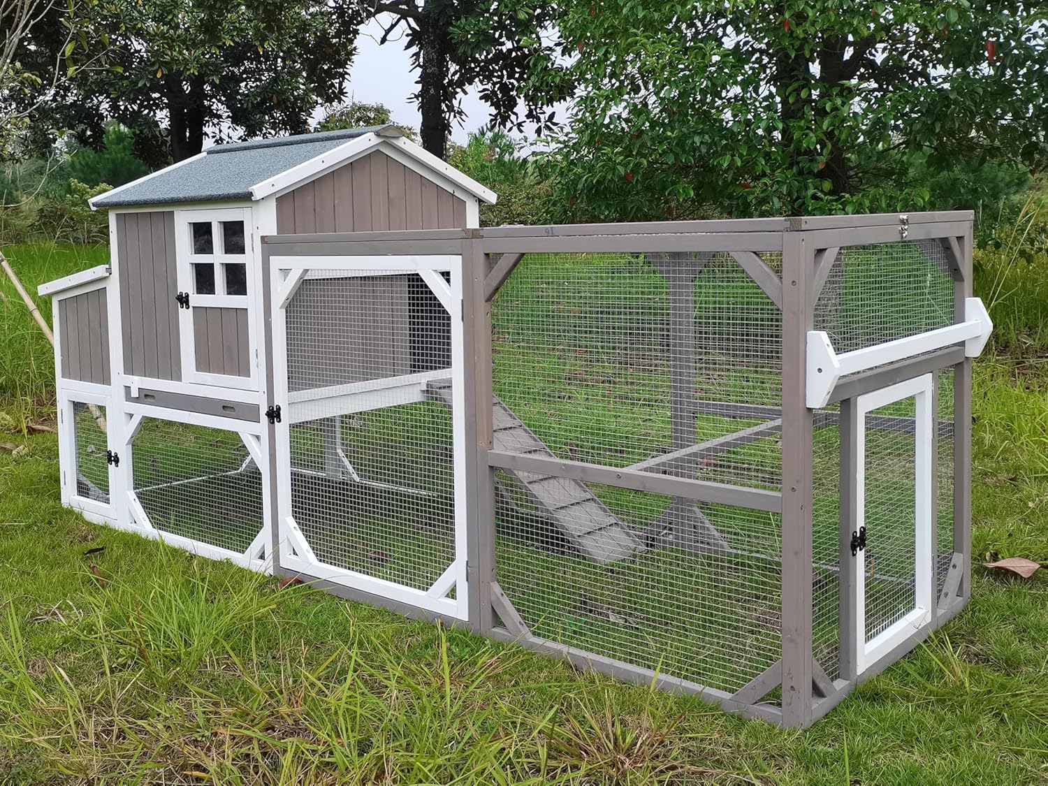 2-Story Wooden Chicken Coop