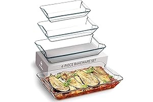 Versatile Glass Pans for Effortless Baking Adventures