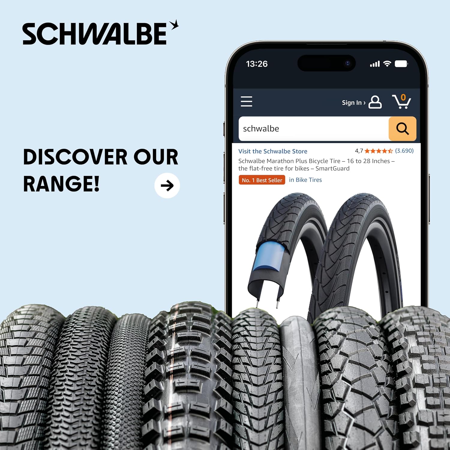 Schwalbe Clik Valve Conversion Set - Presta/SV Valve Conversion Kit with Pump Head Adapter - Innovation for Inflating Bicycle Tyres | cycling-tire-repair-kits