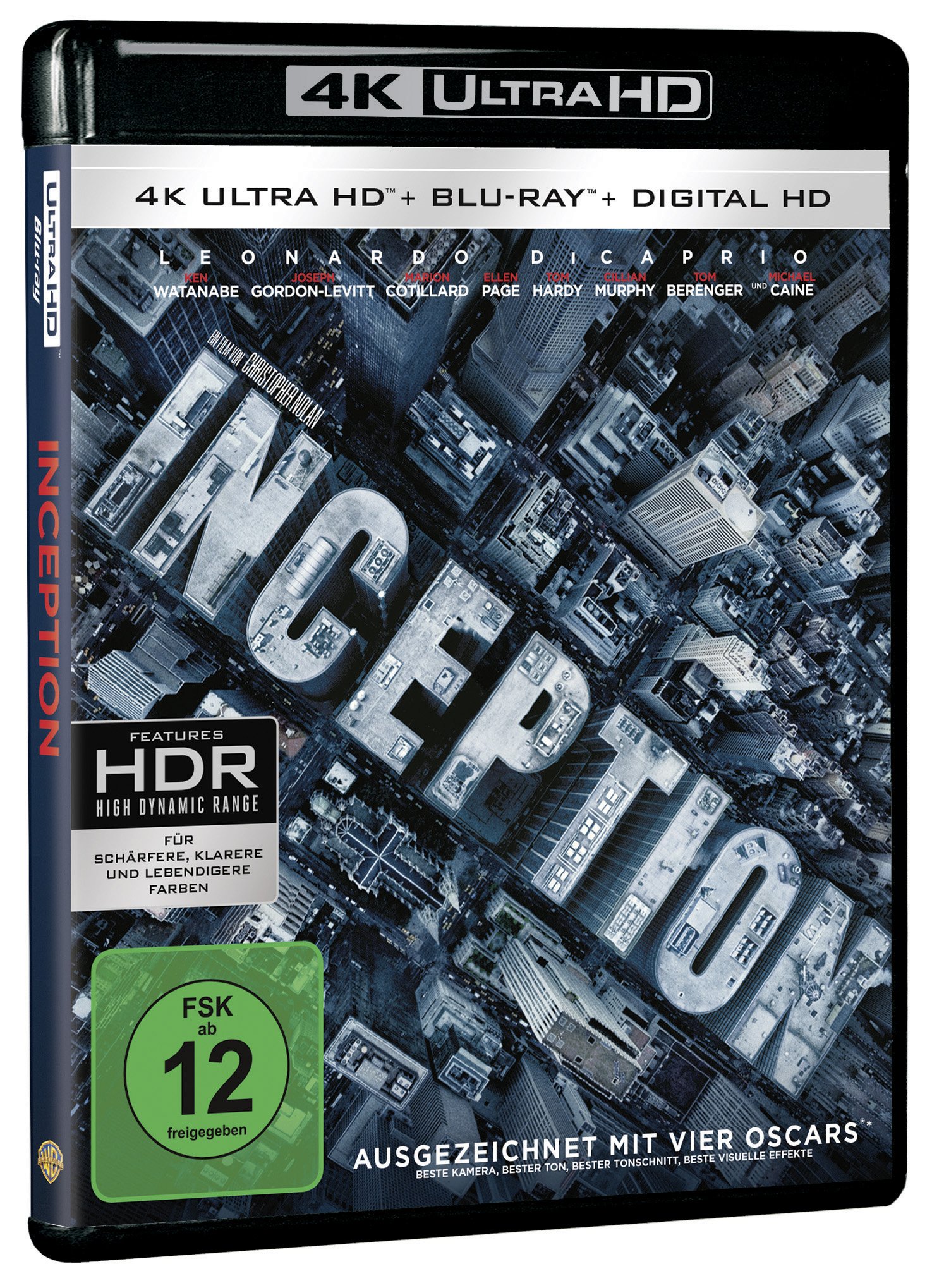 Inception [4K Ultra-HD + 4k] [Import] [Blu-ray]