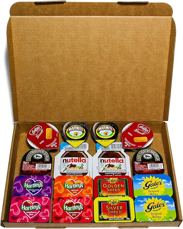 Individual Jam Portions Selection Breakfast Jams, Spreads, Preserves